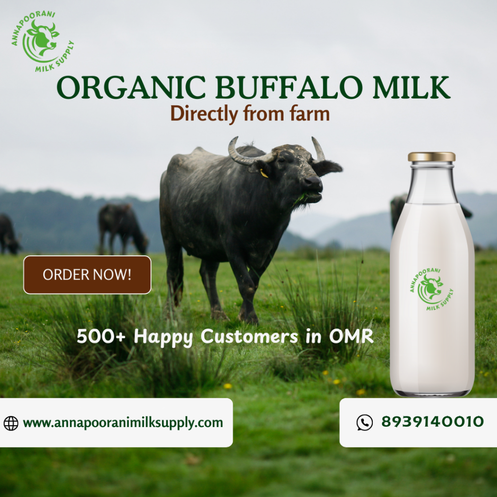 Buffalo milk delivery in chennai